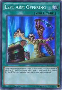 Left Arm Offering MIL1-EN015 card from Millennium Pack