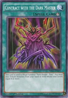 Contract with the Dark Master MIL1-EN021 card from Millennium Pack