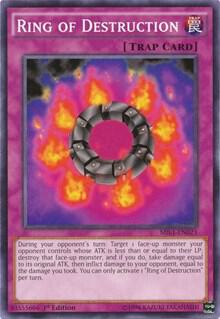 Ring of Destruction MIL1-EN023 card from Millennium Pack