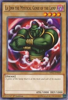 La Jinn the Mystical Genie of the Lamp MIL1-EN029 card from Millennium Pack
