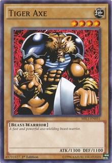 Tiger Axe MIL1-EN031 card from Millennium Pack