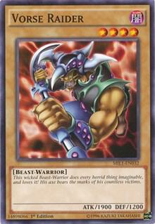 Vorse Raider MIL1-EN032 card from Millennium Pack