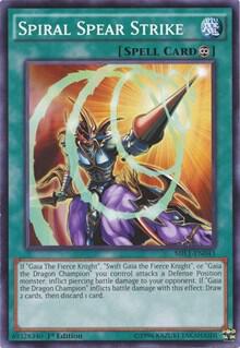 Spiral Spear Strike MIL1-EN043 card from Millennium Pack