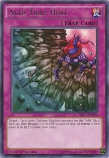 Acid Trap Hole MIL1-EN044 card from Millennium Pack