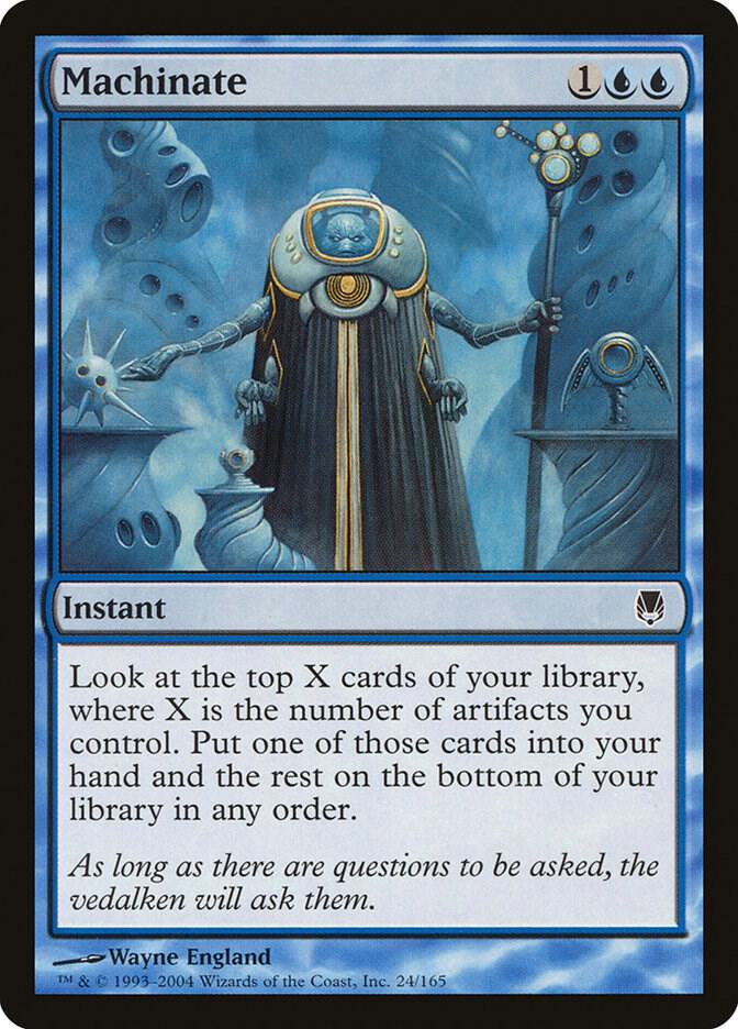 Machinate 24 card from Darksteel