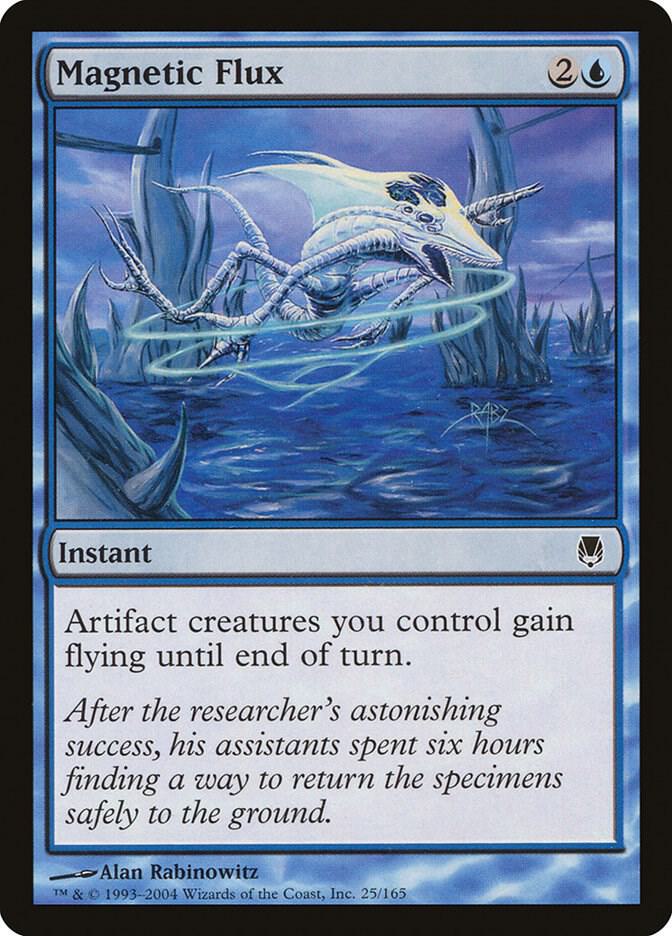 Magnetic Flux 25 card from Darksteel