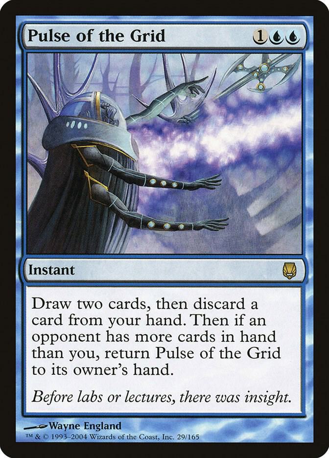 Pulse of the Grid 29 card from Darksteel