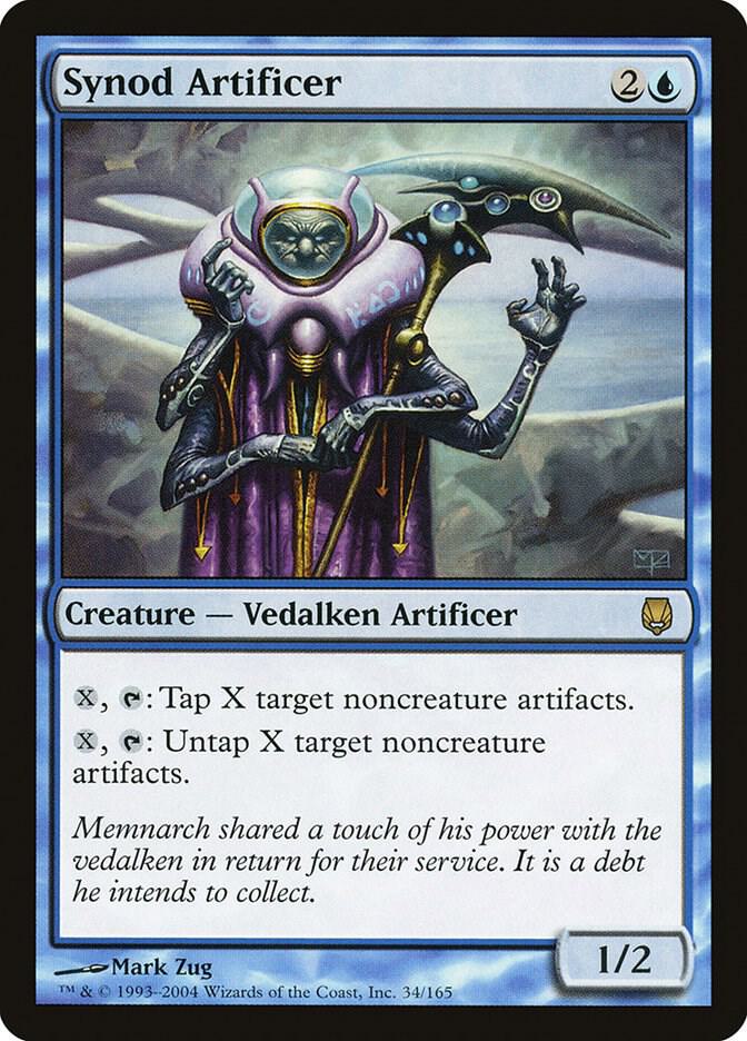 Synod Artificer 34 card from Darksteel