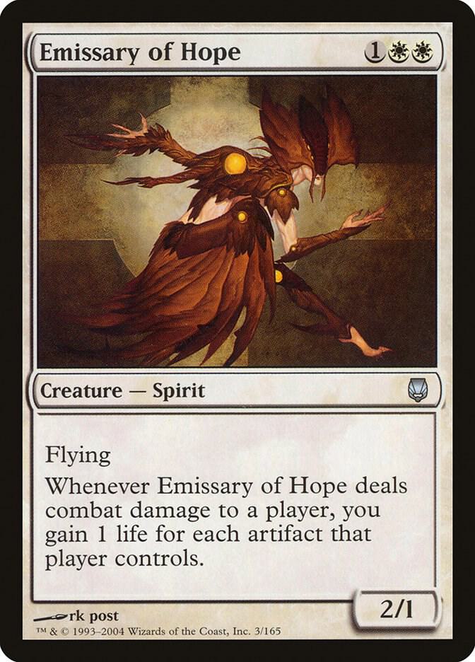 Emissary of Hope 3 card from Darksteel