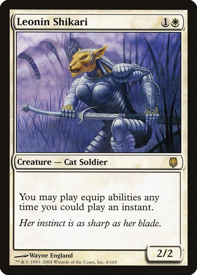Leonin Shikari 6 card from Darksteel