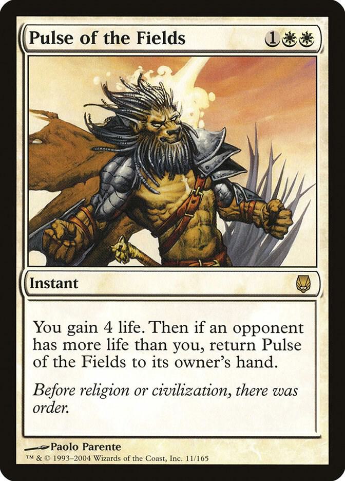 Pulse of the Fields 11 card from Darksteel