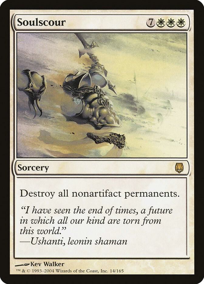 Soulscour 14 card from Darksteel