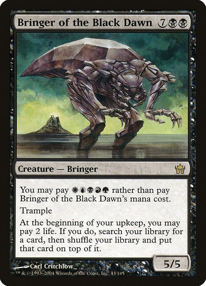 Bringer of the Black Dawn 43 card from Fifth Dawn