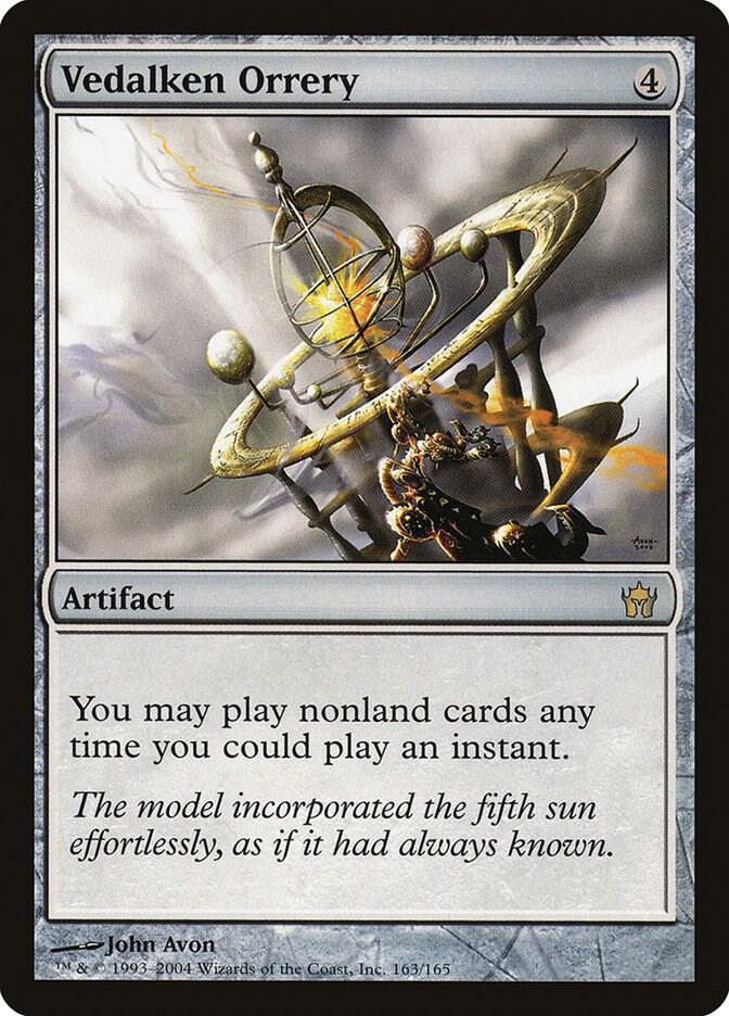 Vedalken Orrery 163 card from Fifth Dawn
