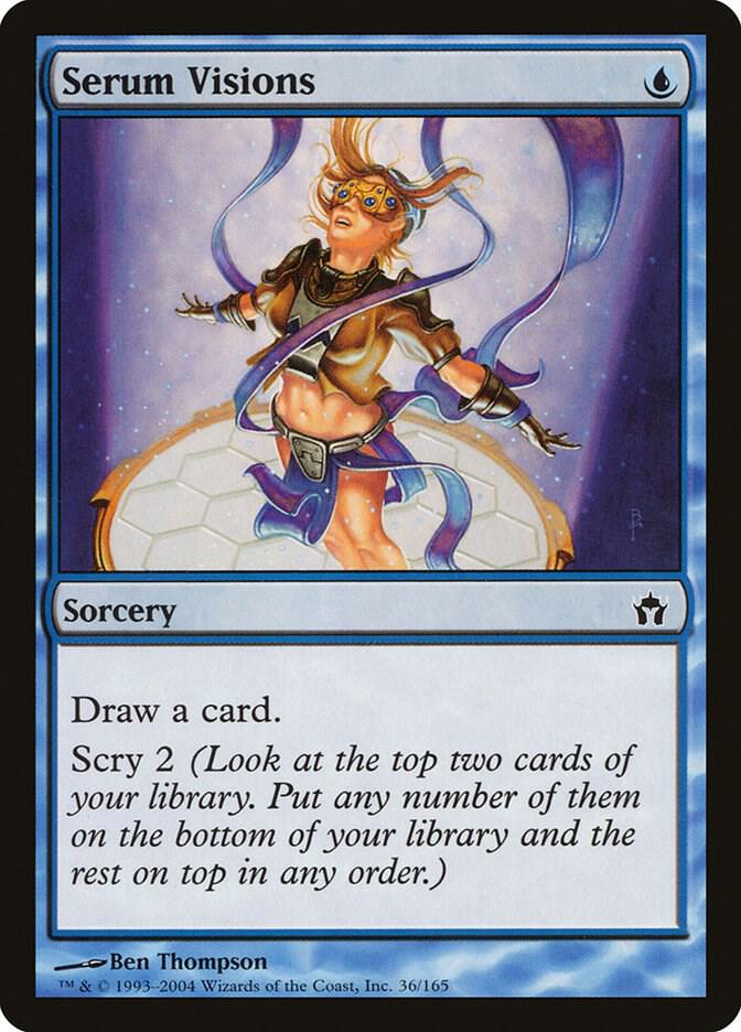 Serum Visions 36 card from Fifth Dawn