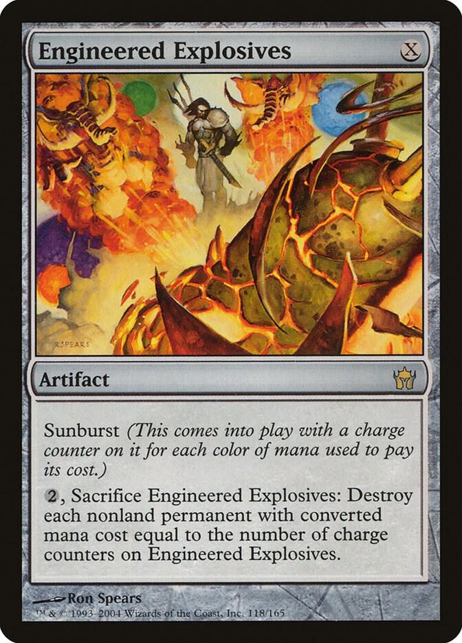 Engineered Explosives 118 card from Fifth Dawn