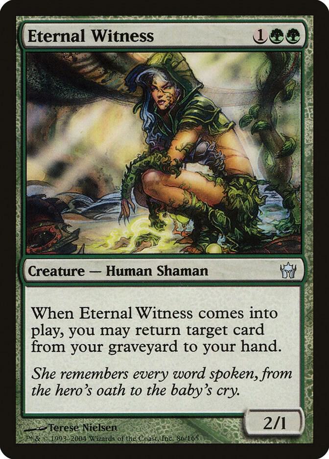 Eternal Witness 86 card from Fifth Dawn