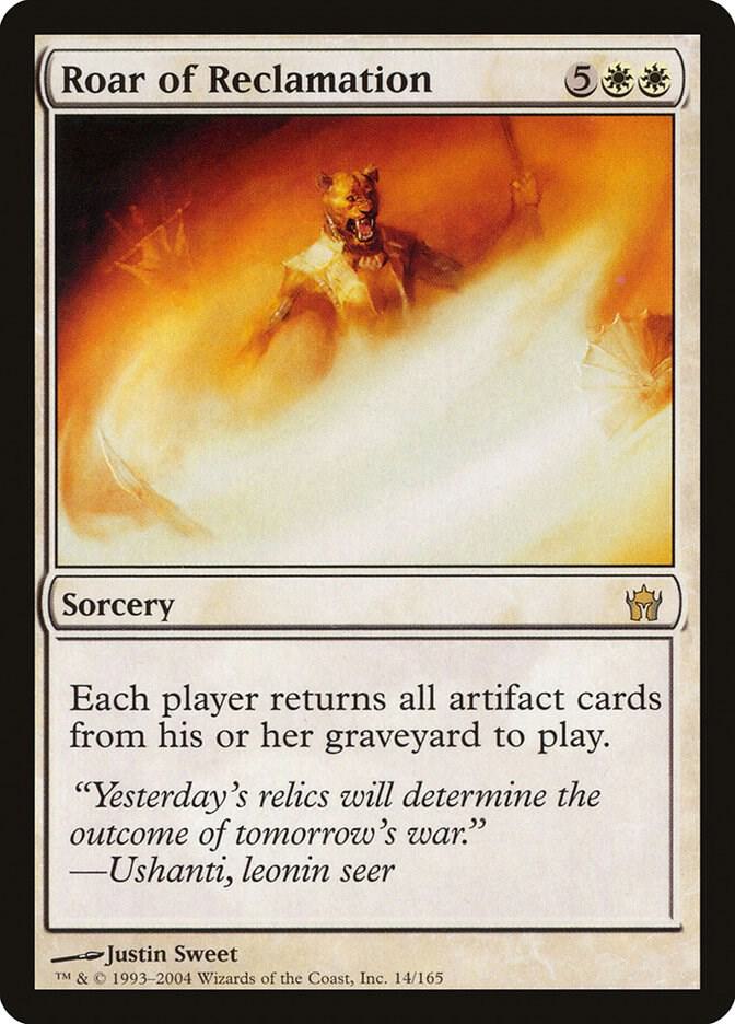 Roar of Reclamation 14 card from Fifth Dawn