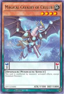 Magical Cavalry of Cxulub SHVI-EN000 card from Shining Victories