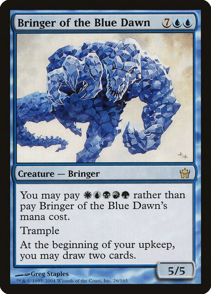 Bringer of the Blue Dawn 26 card from Fifth Dawn