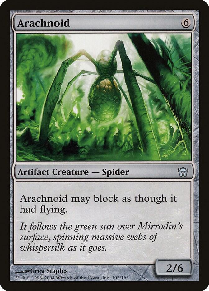 Arachnoid 102 card from Fifth Dawn