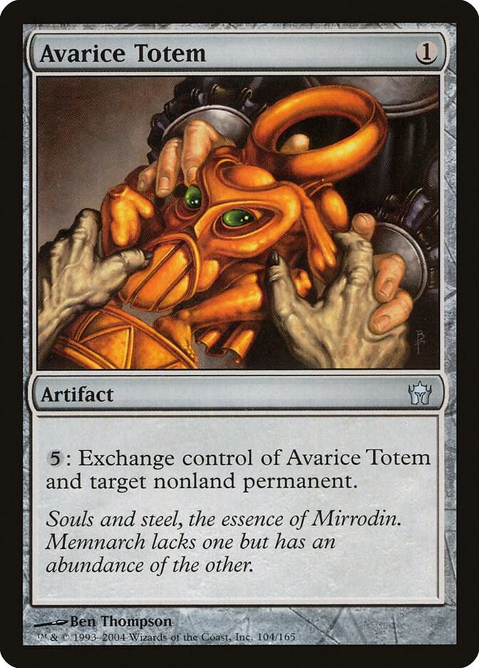 Avarice Totem 104 card from Fifth Dawn
