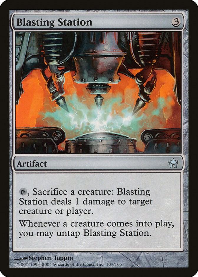 Blasting Station 107 card from Fifth Dawn