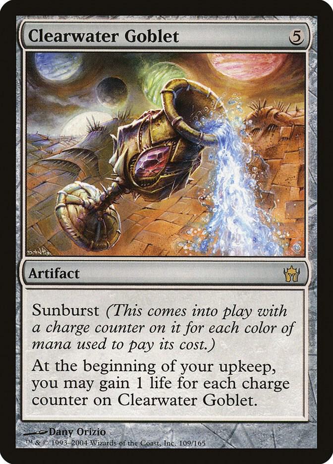 Clearwater Goblet 109 card from Fifth Dawn