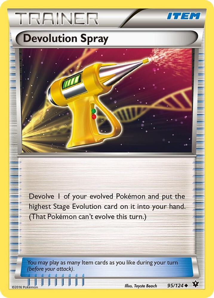 Devolution Spray 95/124 card from XY - Fates Collide