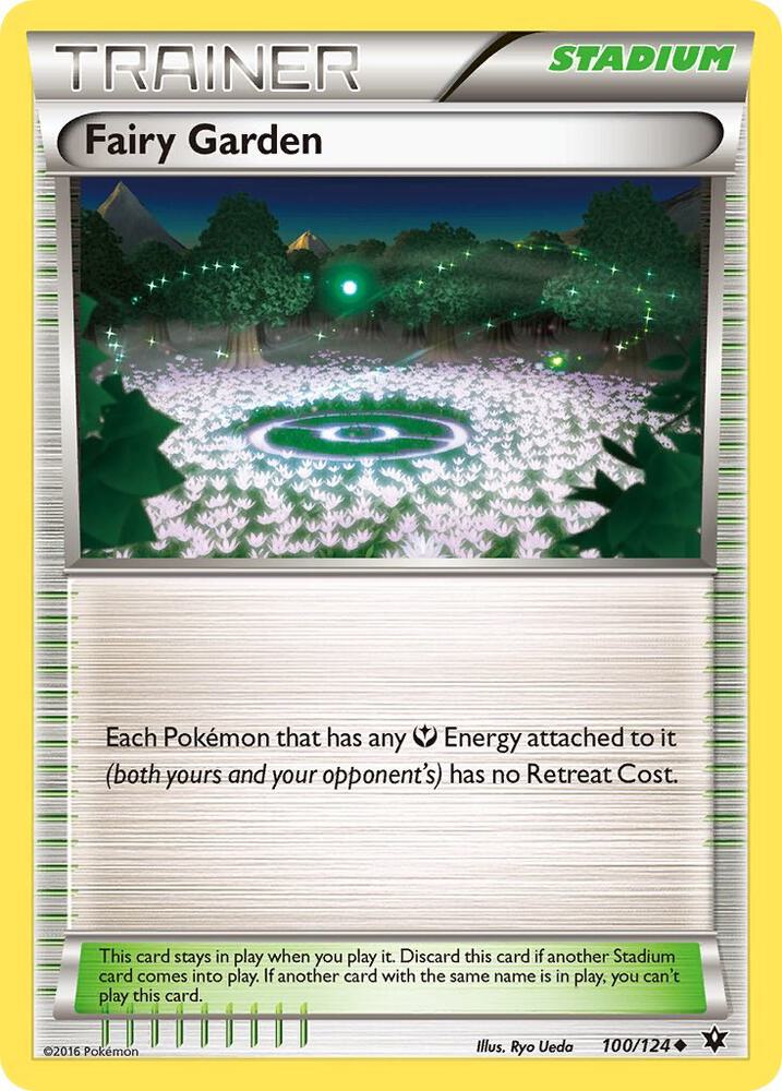 Fairy Garden 100/124 card from XY - Fates Collide