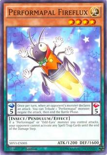 Performapal Fireflux SHVI-EN005 card from Shining Victories