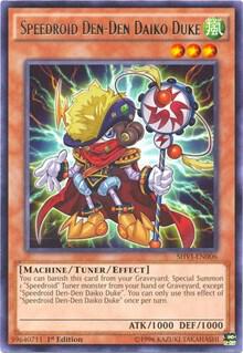 Speedroid Den-Den Daiko Duke SHVI-EN006 card from Shining Victories