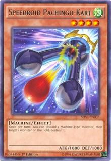 Speedroid Pachingo-Kart SHVI-EN007 card from Shining Victories