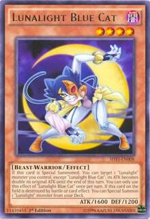 Lunalight Blue Cat SHVI-EN008 card from Shining Victories