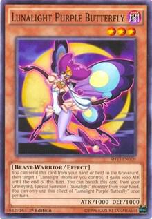 Lunalight Purple Butterfly SHVI-EN009 card from Shining Victories