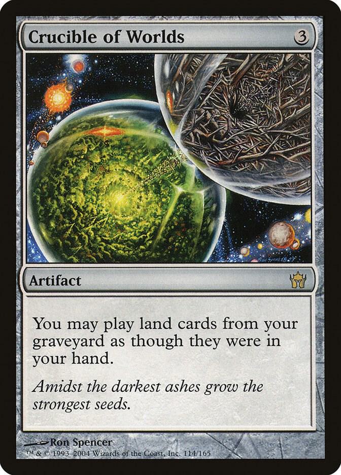 Crucible of Worlds 114 card from Fifth Dawn