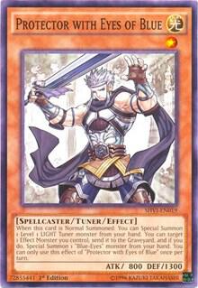Protector with Eyes of Blue SHVI-EN019 card from Shining Victories