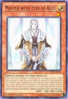 Master with Eyes of Blue SHVI-EN021 card from Shining Victories