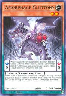 Amorphage Gluttony SHVI-EN024 card from Shining Victories