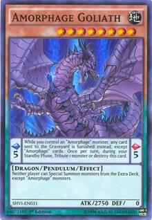 Amorphage Goliath SHVI-EN031 card from Shining Victories