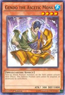 Gendo the Ascetic Monk SHVI-EN041 card from Shining Victories