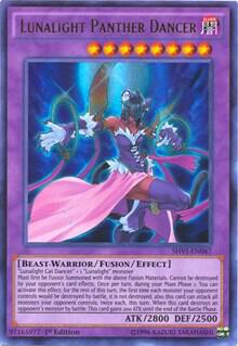 Lunalight Panther Dancer SHVI-EN047 card from Shining Victories