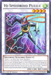 Hi-Speedroid Puzzle SHVI-EN050 card from Shining Victories