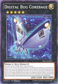 Digital Bug Corebage SHVI-EN055 card from Shining Victories