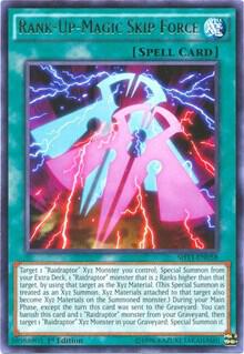 Rank-Up-Magic Skip Force SHVI-EN058 card from Shining Victories