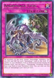 Amorphage Lysis SHVI-EN072 card from Shining Victories