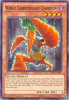 World Carrotweight Champion SHVI-EN091 card from Shining Victories