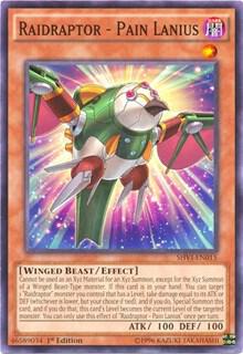 Raidraptor - Pain Lanius SHVI-EN015 card from Shining Victories