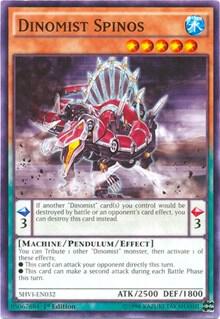 Dinomist Spinos SHVI-EN032 card from Shining Victories