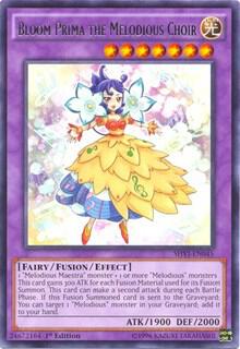 Bloom Prima the Melodious Choir SHVI-EN045 card from Shining Victories